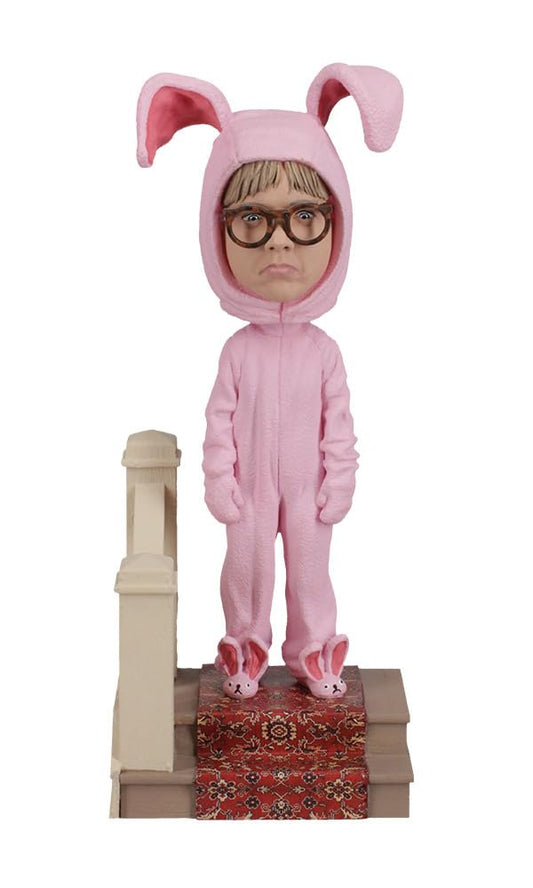 Royal Bobbles A Christmas Story Ralphie in Bunny Suit Collectible Bobblehead Statue