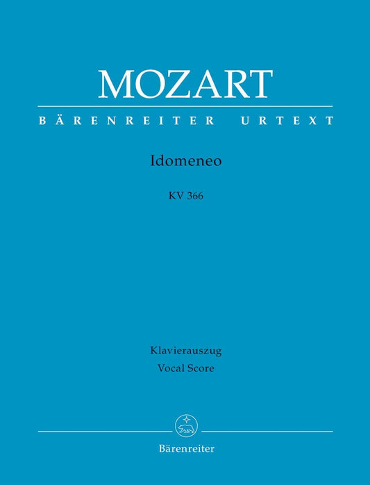 Mozart: Idomeneo, K. 366 (Vocal Score)