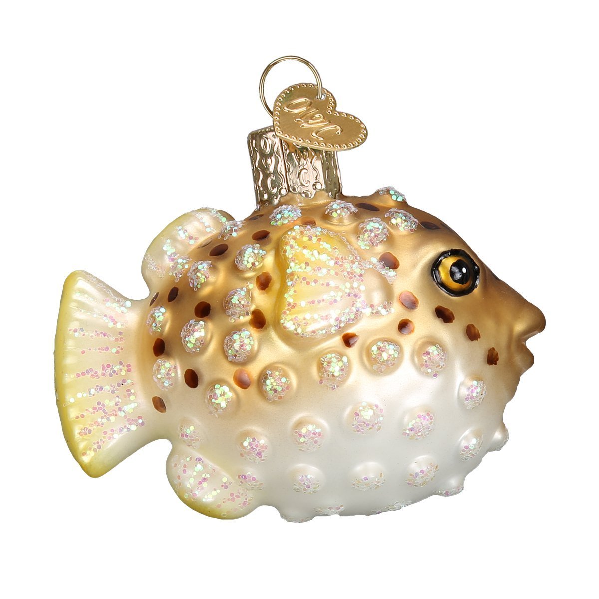 Old World Christmas Fish Glass Blown Christmas Ornament for Christmas Tree
