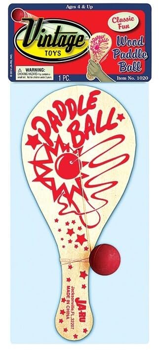 Wood Paddleball