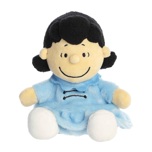 Aurora® Adorable Peanuts® Palm Pals™ Lucy Stuffed Animal - Officially Licensed Toys for All Snoopy Fans - Nostalgic Gift for Adults and Birthday Celebrations - Multicolor 5.5 Inches