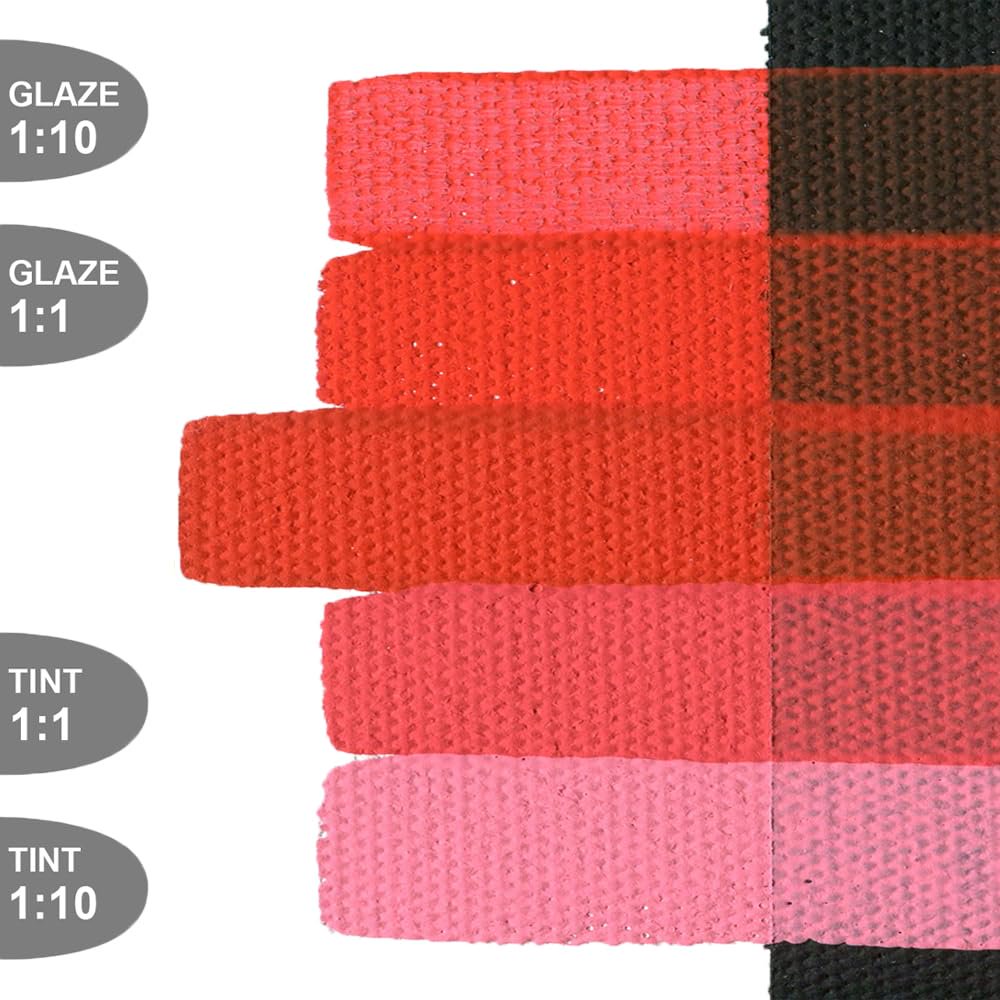 GOLDEN SoFlat Matte Acrylics, Naphthol Red Light, 2 fl. oz. Jar, Professional Acrylic Paint, Semi-Opaque