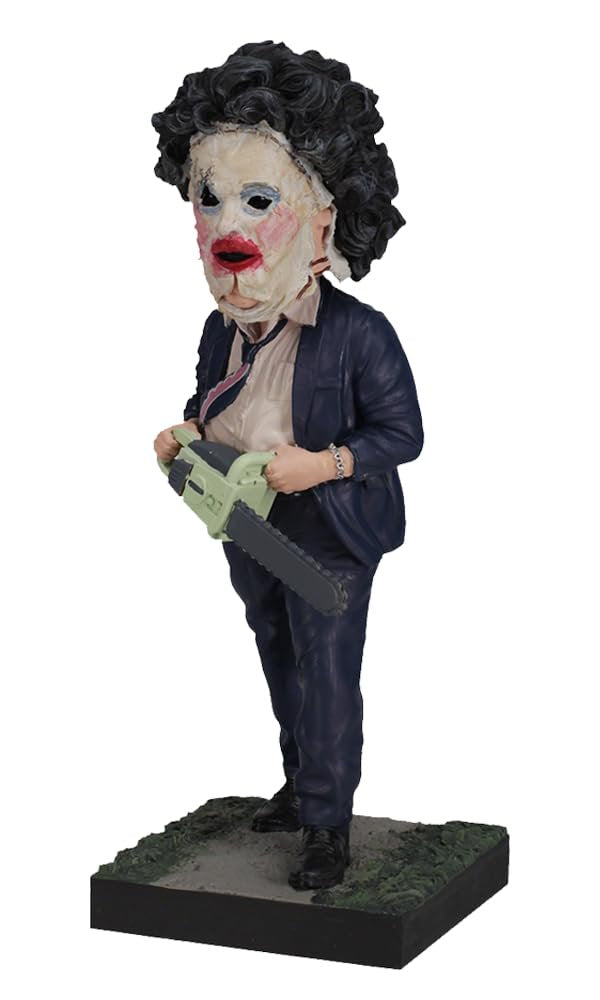 Royal Bobbles The Texas Chainsaw Massacre Leatherface Pretty Woman Mask Collectible Bobblehead Statue