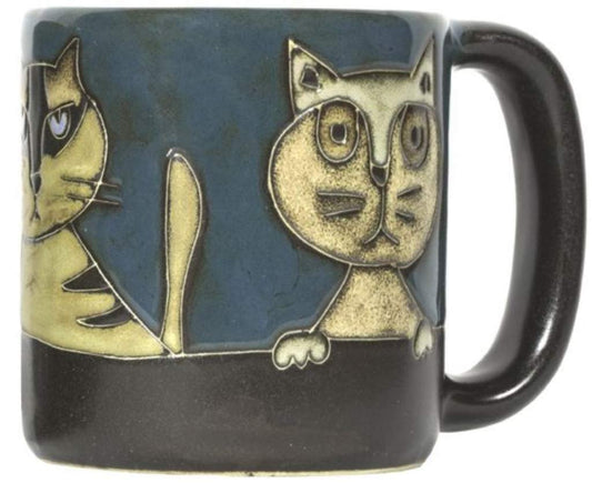 Mara Stoneware 16 oz. Cat's Meow,Plum