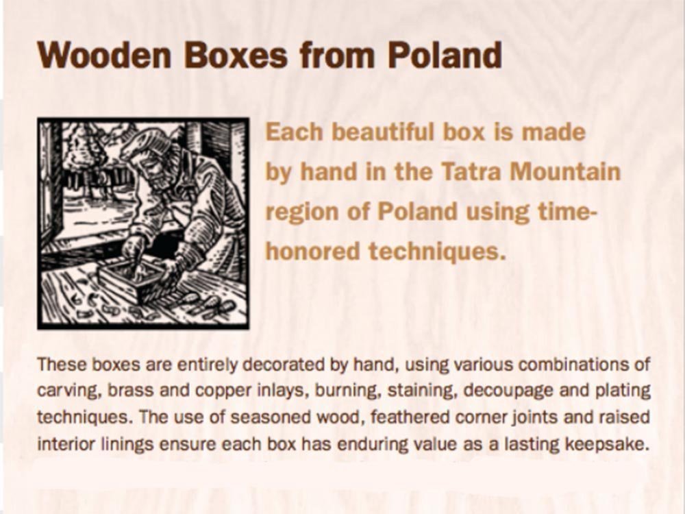 Enchanted WORL OF BOXES Saphirots Angels Jewelry Box Polish Handmade Keepsake Tarot Card Holder