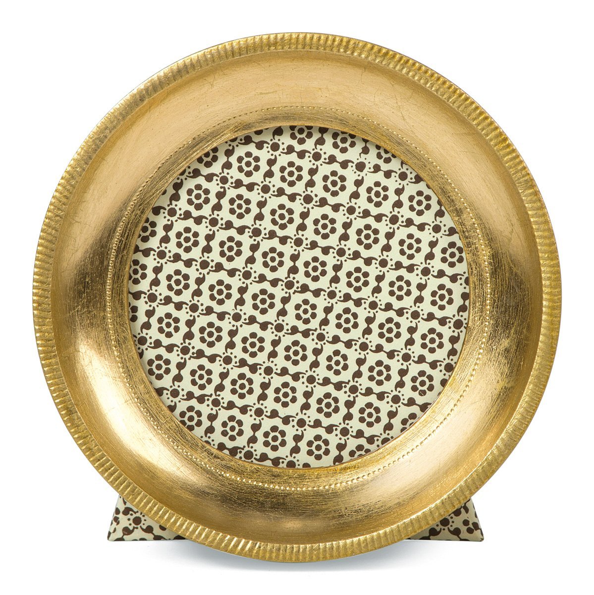 Cavallini Florentine Frames Rondo Gold 5 x 5