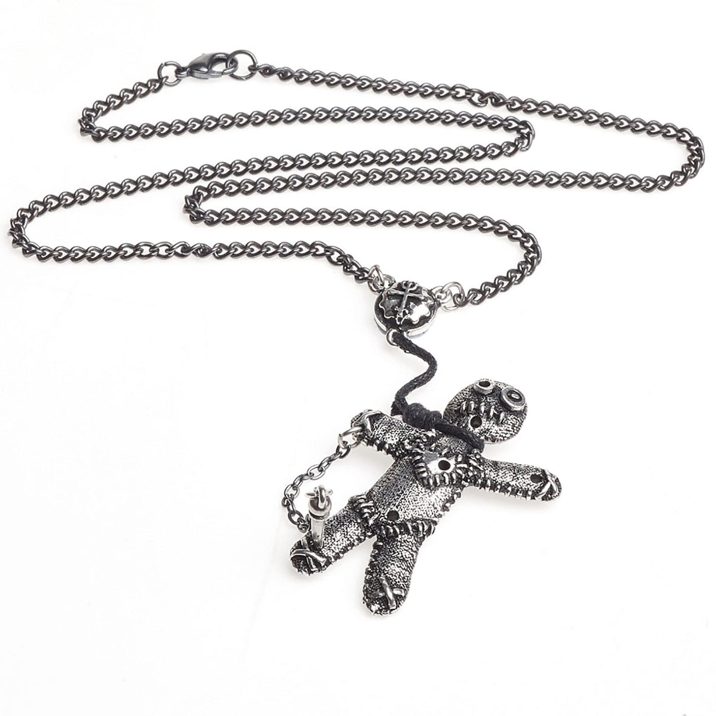 Alchemy Gothic Voodoo Doll Pendant