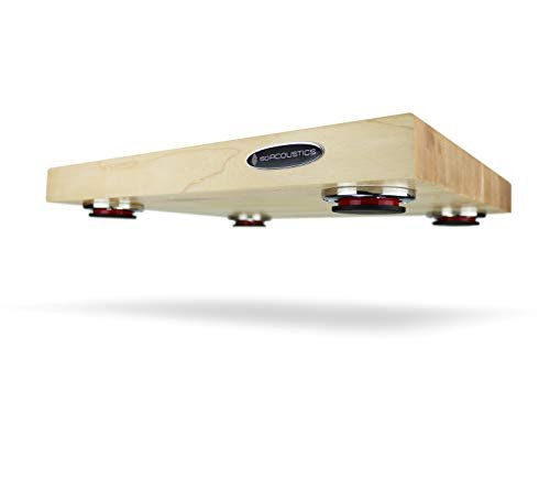 IsoAcoustics DELOS Turntable Isolation Butcher Block
