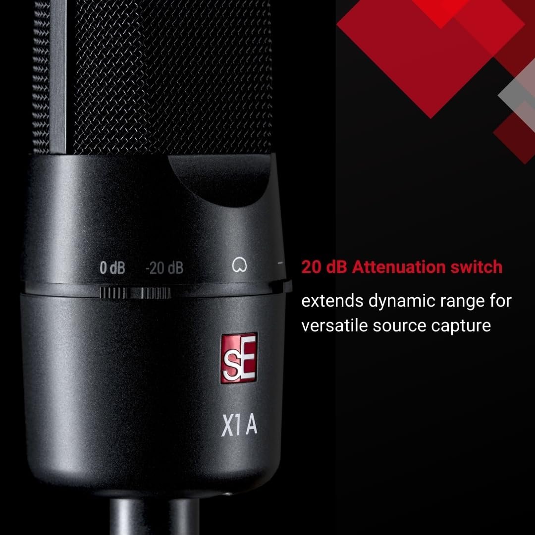 SE ELECTRONICS - X1 Series Condenser Microphone and Clip