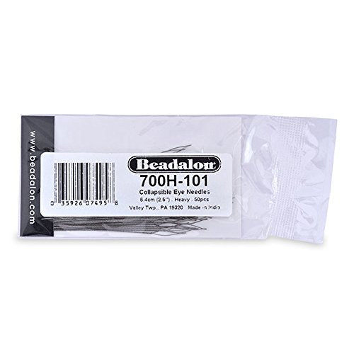 Collapsible Eye Needles, 2.5 In (6.4 Cm) Heavy 50