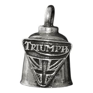 Gremlin Bell Triumph Biker Compatible with Harley Motorcycle Good Luck Charm