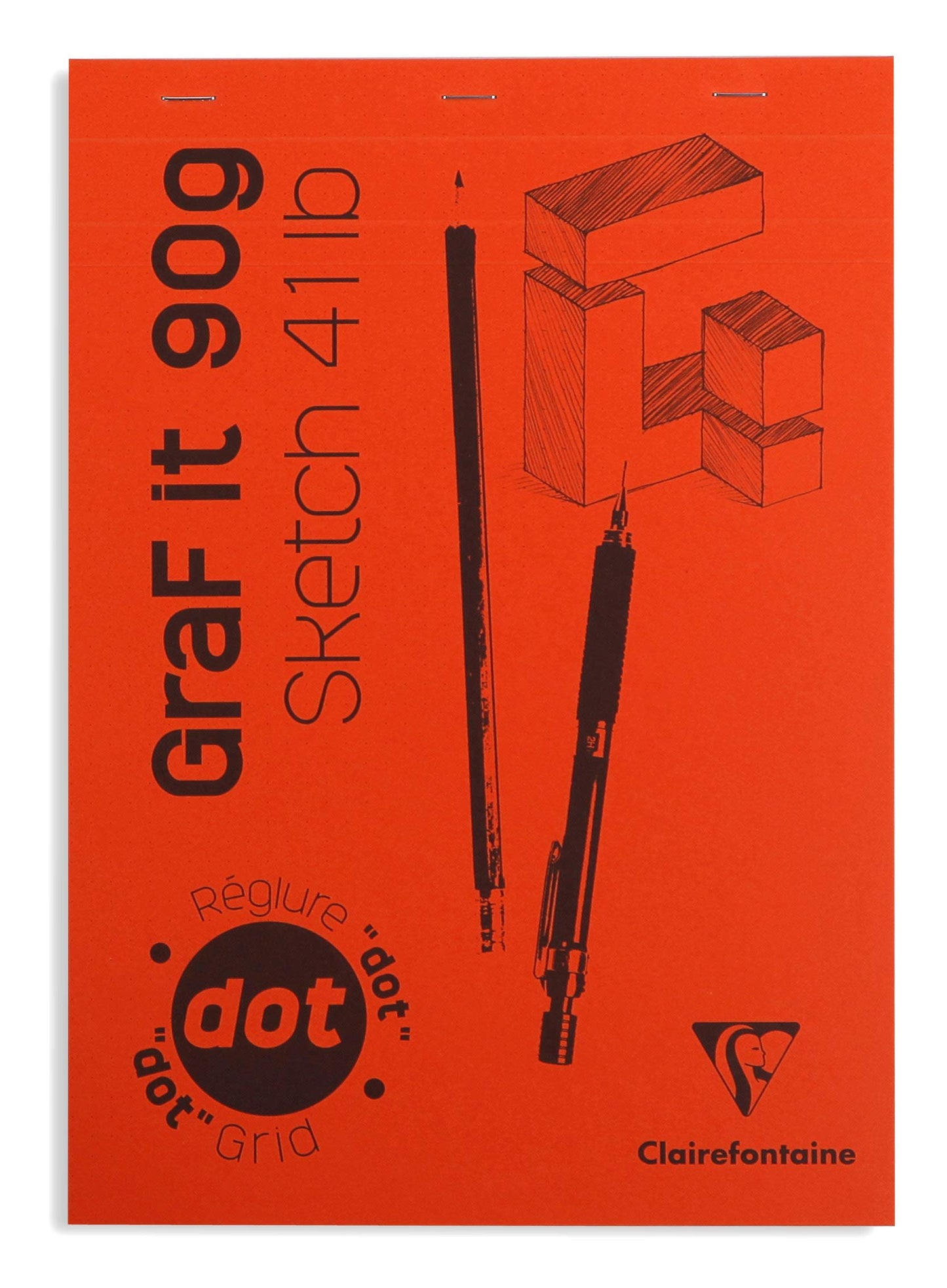 Clairefontaine GraF it Sketch Pad, 90 g Paper