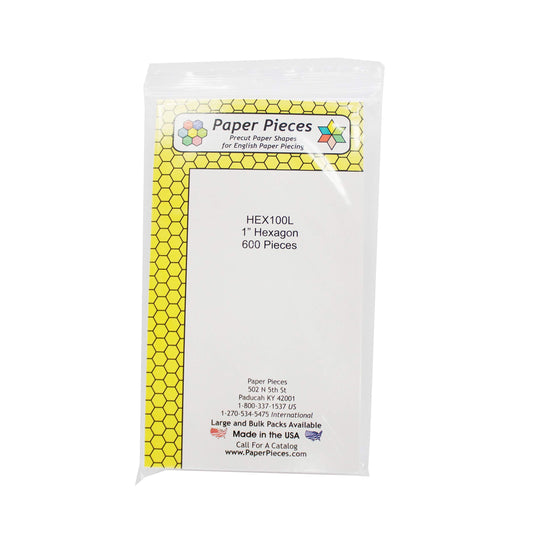 Paper Pieces 1" Hexagon Templates Set of 600