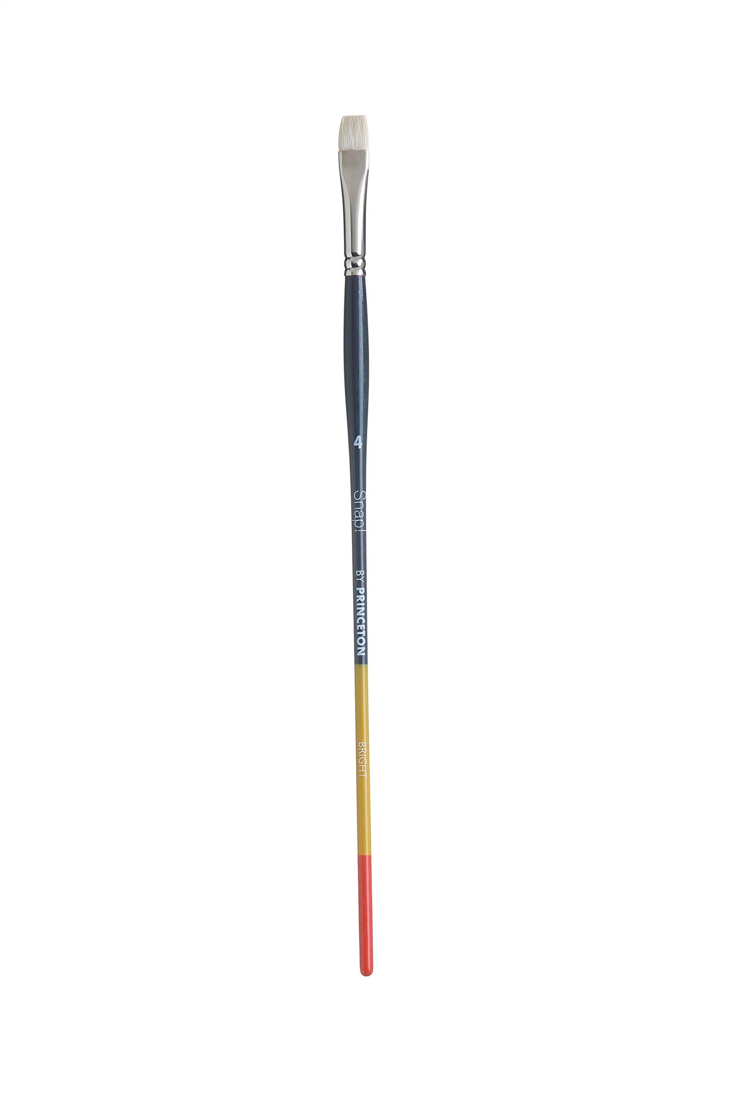 Princeton Snap! 9700B-4 Bristle Bright 4 Snap Brush, Size 4, Multicolor