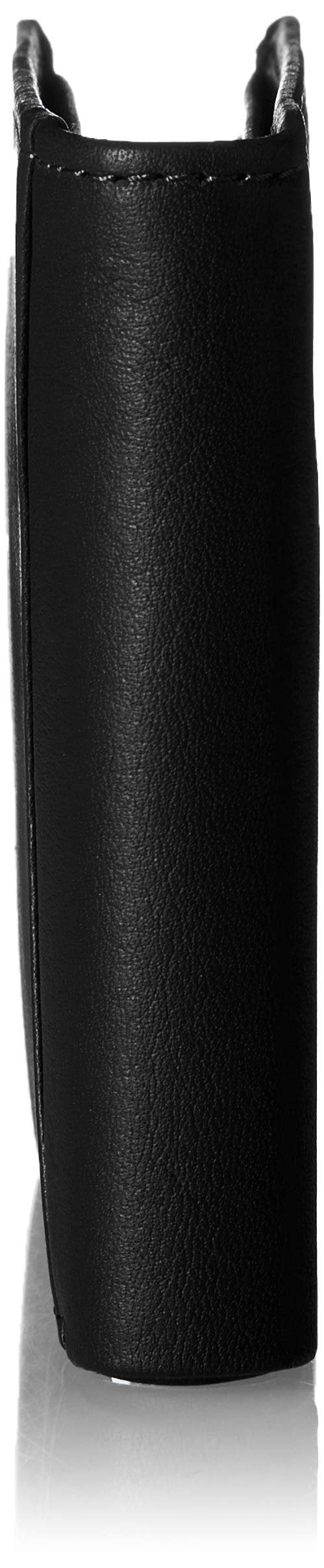 Royce Leather Men's RFID Blocking Bifold Wallet in Leather with Double Id Display, Black, One Size