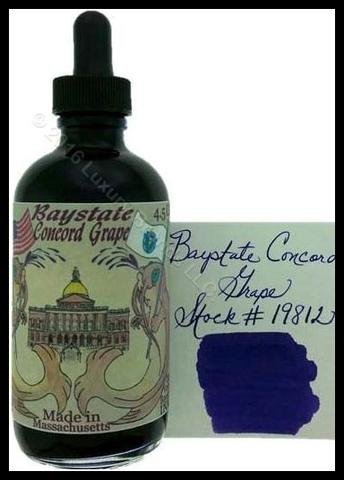 Noodler's Ink Refills Baystate Concord Grape 4.5 oz with Free Pen Bottled Ink - ND-19812