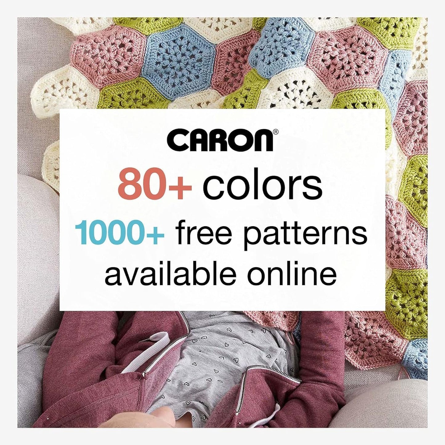 Caron One Pound Solids Yarn