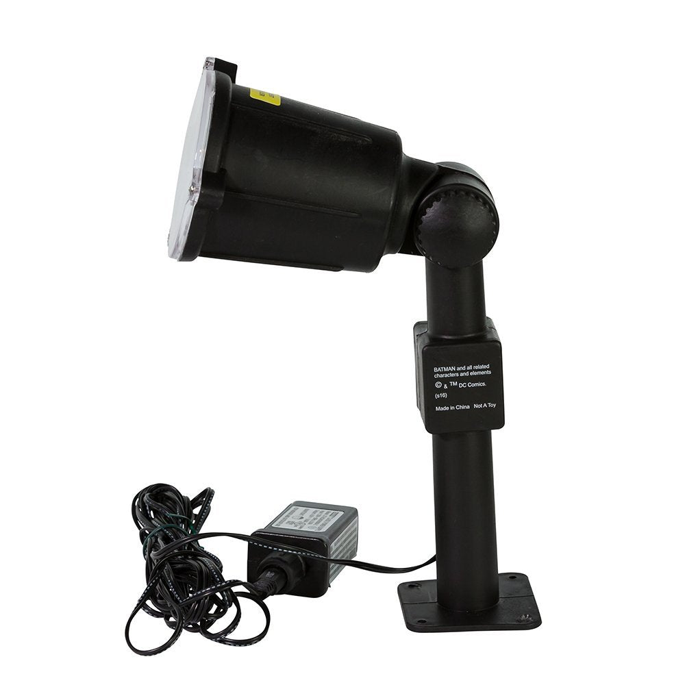 Kurt Adler 14 Inch Batman Bat Signal Projector, Black