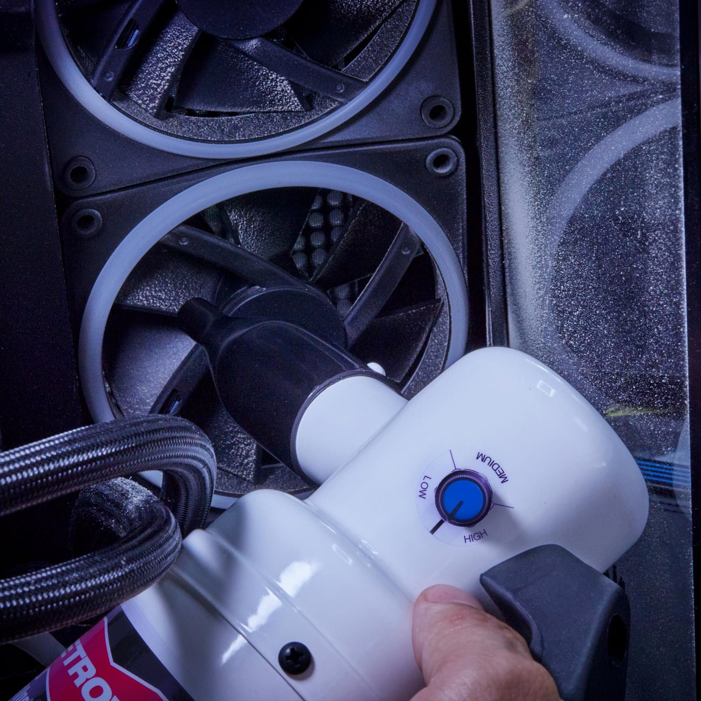MetroVac DataVac Computer Duster Single & Variable Speed, ESD - Variation - Alternative to Compressed Air or Canned Air