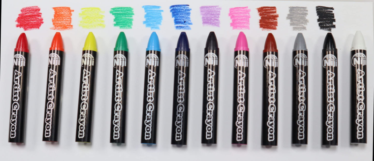 Yasutomo Niji Artist Crayon 18 Colors