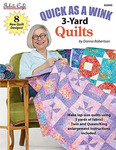 Fabric Cafe 3 Yard Quilts Pattern Book Bundle New 2021