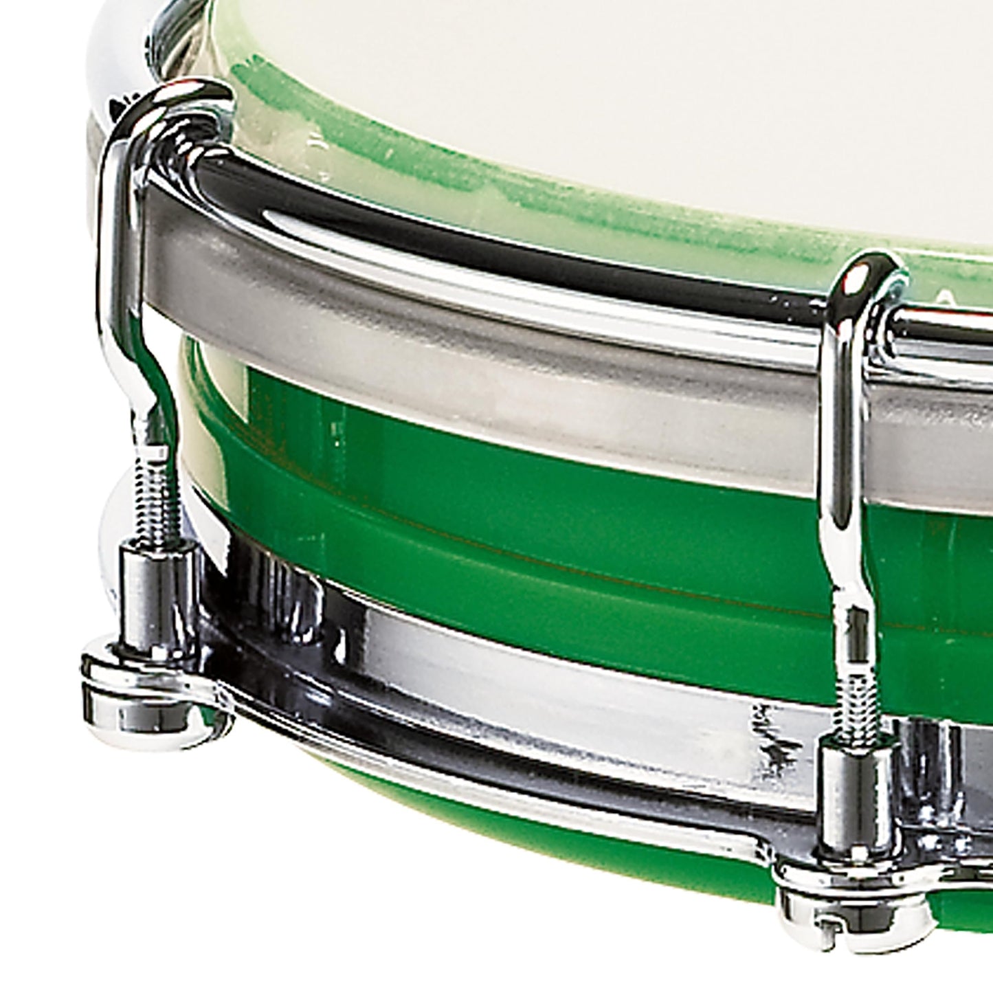 Meinl Percussion Tamborim with Floatune Tuning System-Not Made in China-Black ABS Plastic Body & Synthetic Head
