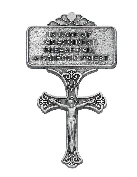 Crucifix Cross Visor Clip Card Visor Clips