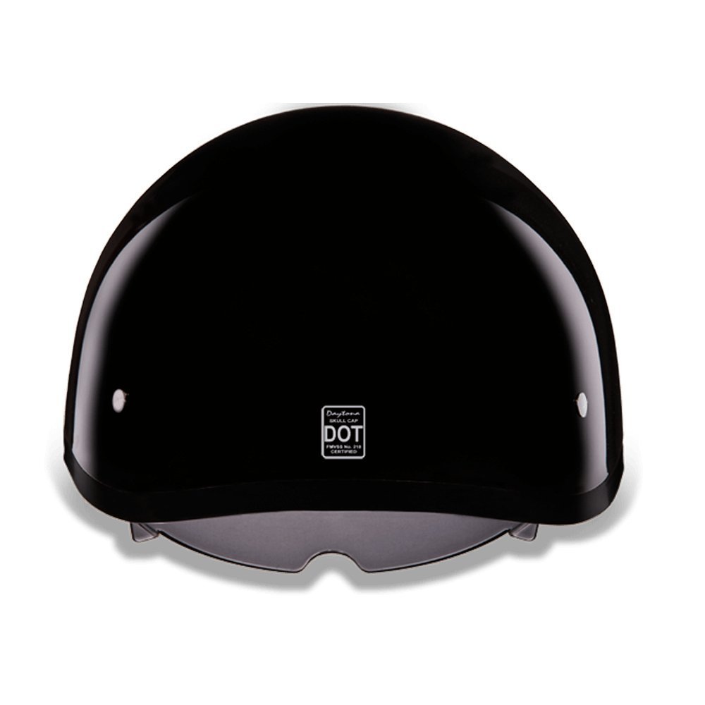 Daytona Helmets Half Skull Cap Motorcycle Helmet with Built-in Inner Shield, DOT Approved, Lightweight, Comfortable, and Durable Protection for Riders, Sleek Design, Fits and Styles