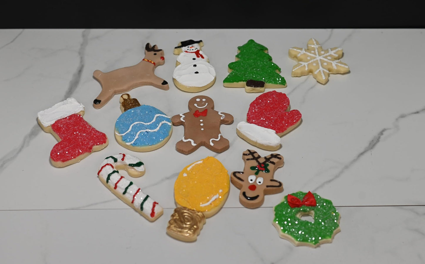 Fake Assorted Christmas Cookies (set of 12)