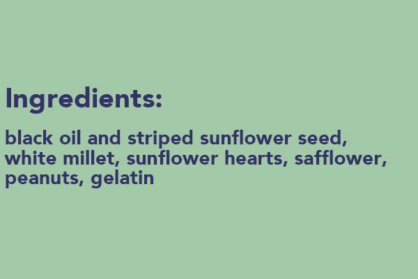 BestNest Pine Tree Farms Le Petit Mixed Seed Cakes, Pack of 12 – 9 oz Each, Formed Bird Seed Cakes with Sunflower, Millet, Peanuts – Ideal for Suet, Seed, Platform Feeders, Tidy Wild Bird Food