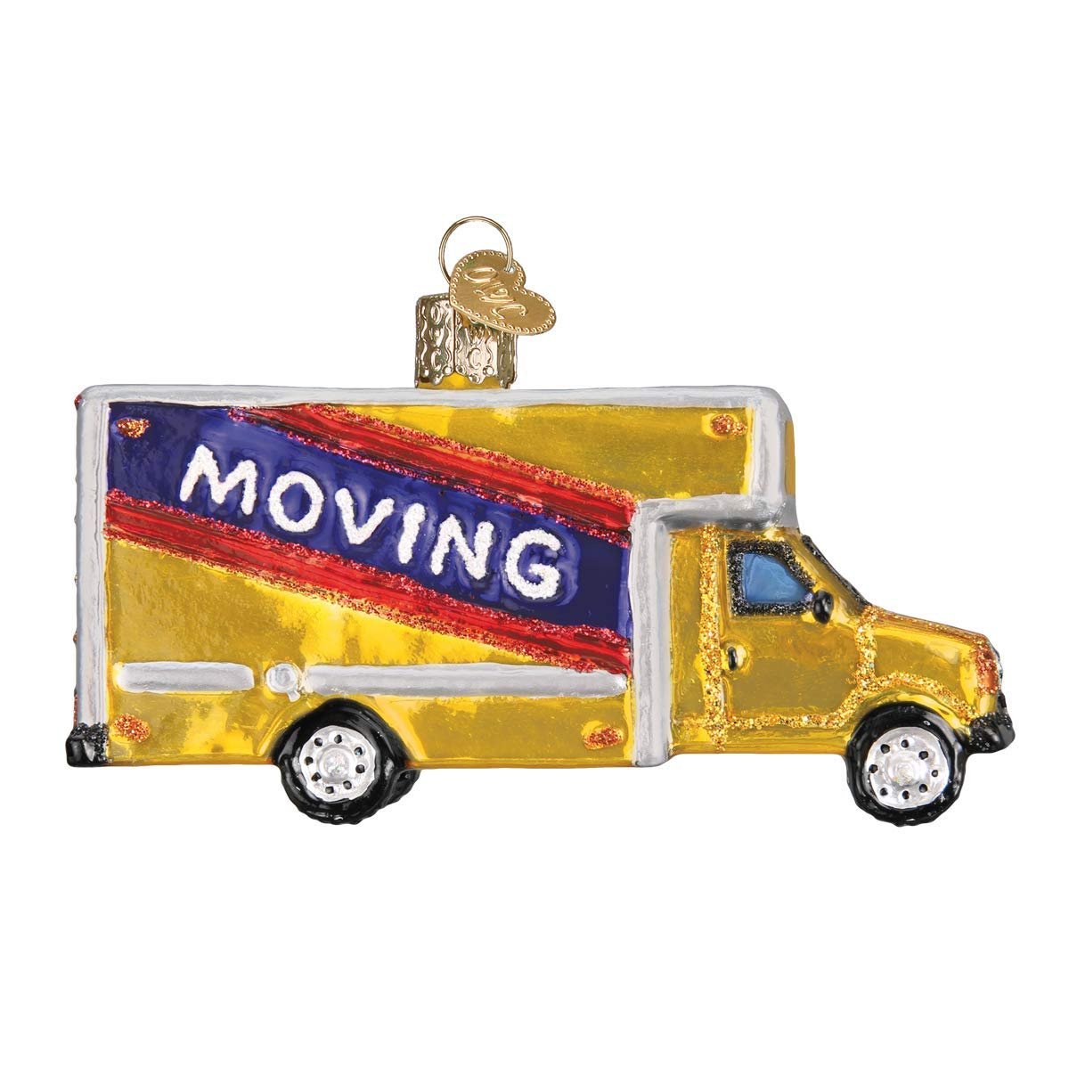 Old World Christmas Moving Truck
