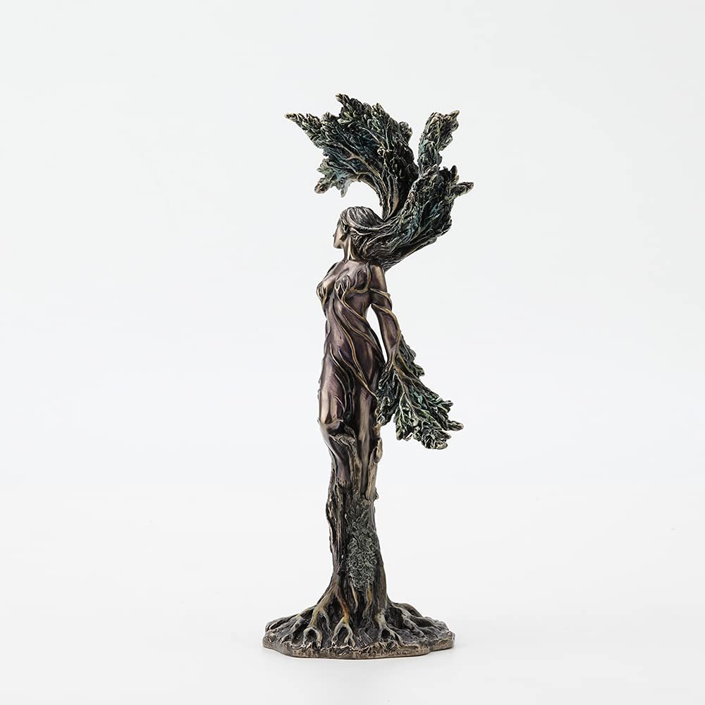 Veronese Design 9 7/8 Inch Nature Spirit Dancer Forest Nymph Resin Home Decor Statue Bronze Finish