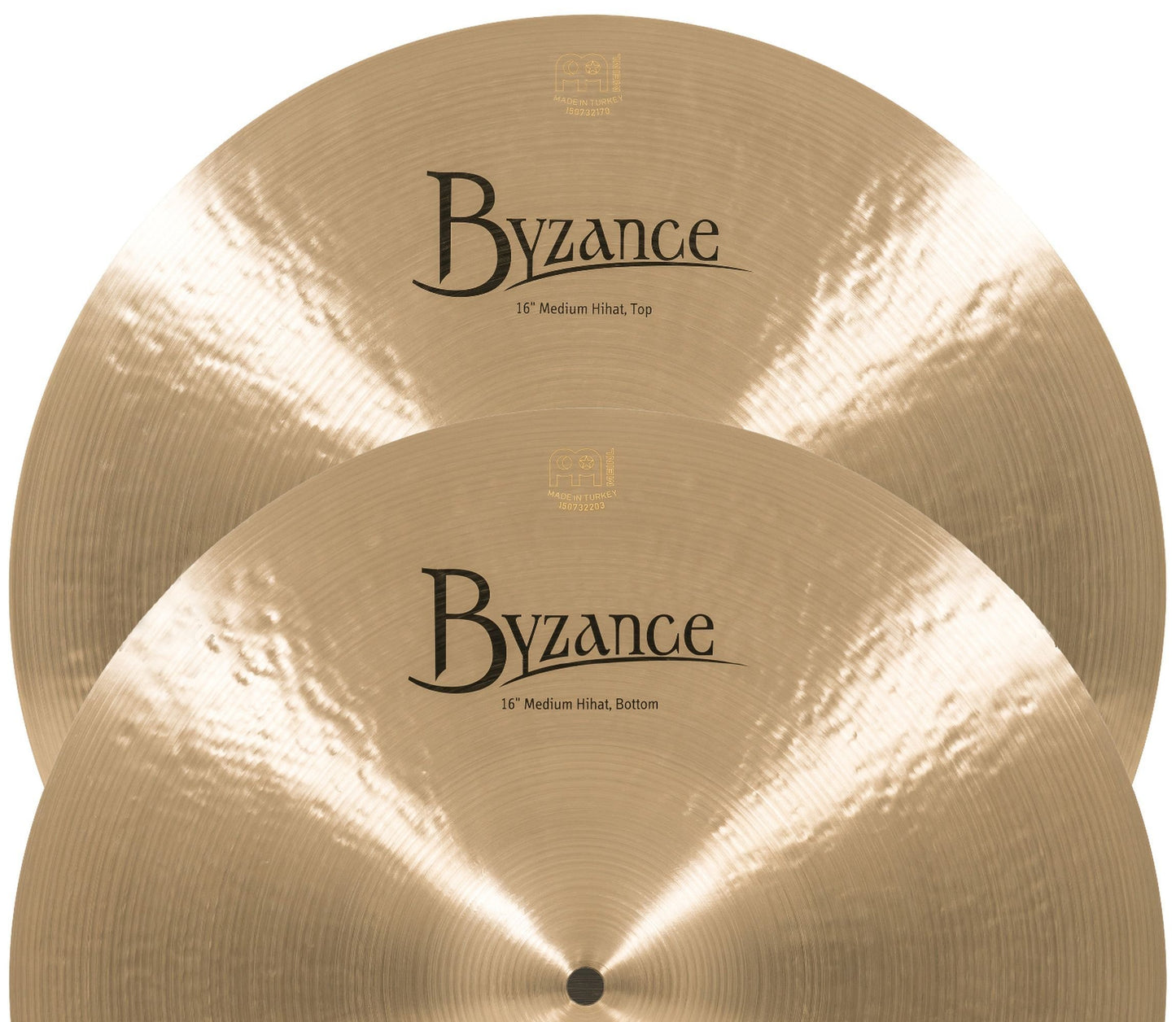 Meinl Cymbals B16EDMTH Byzance Extra Dry 16-Inch Medium Thin Hi Hat Cymbal Pair (VIDEO)