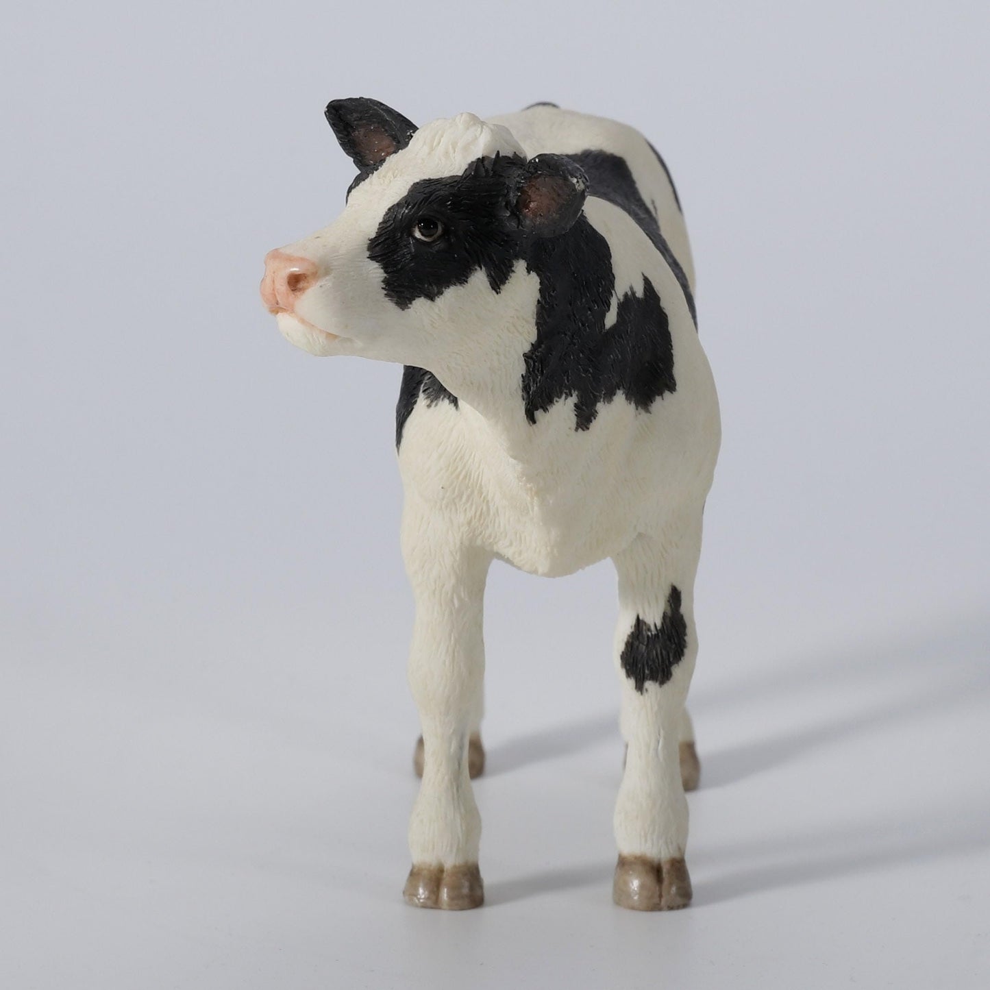Unicorn Studios 4 Inch Tall Holstein Calf Cow Cute Farm Animal Resin Figurine Collectible