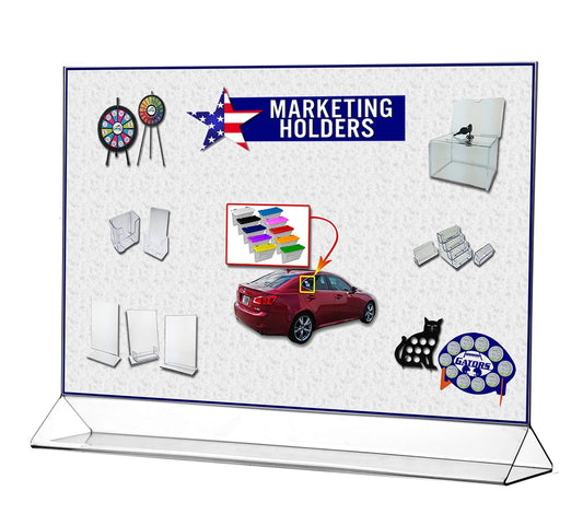 Marketing Holders Top Load 17" x11" Table Tent