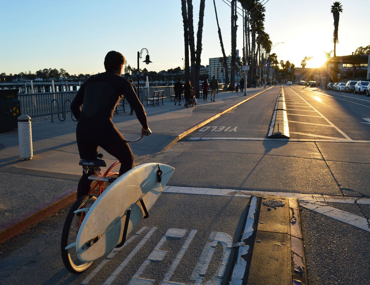 MBB Shortboard Bicycle Surfboard Racks, by Moved By Bikes, Compatible with Shortboards, Boogie Boards, Snowboards, Quick Release Bars