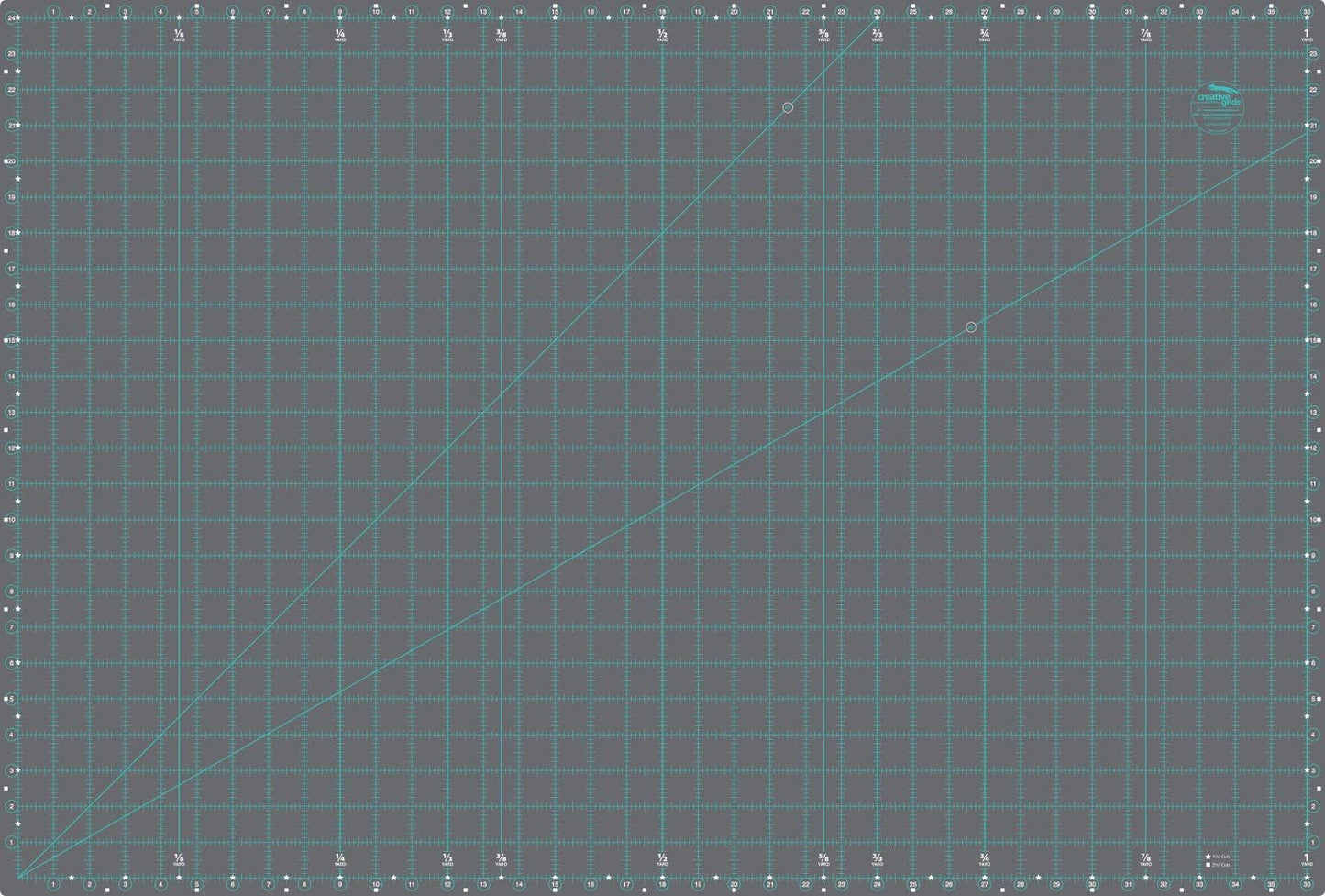Creative Grids Self- Healing Cutting Mat 24" x 36" CGRMAT2436