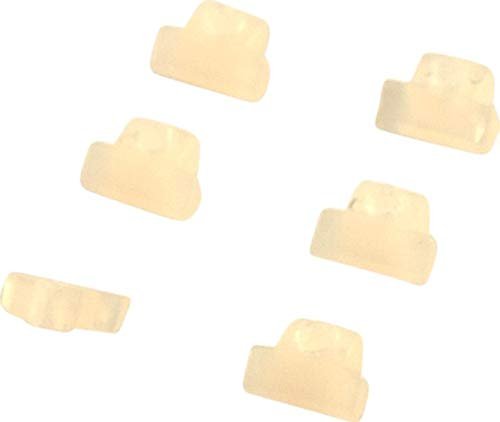 Kluson USA Saddle Set Of 6 For Nonwired ABR-1 Tune-O-Matic Bridges Nylon
