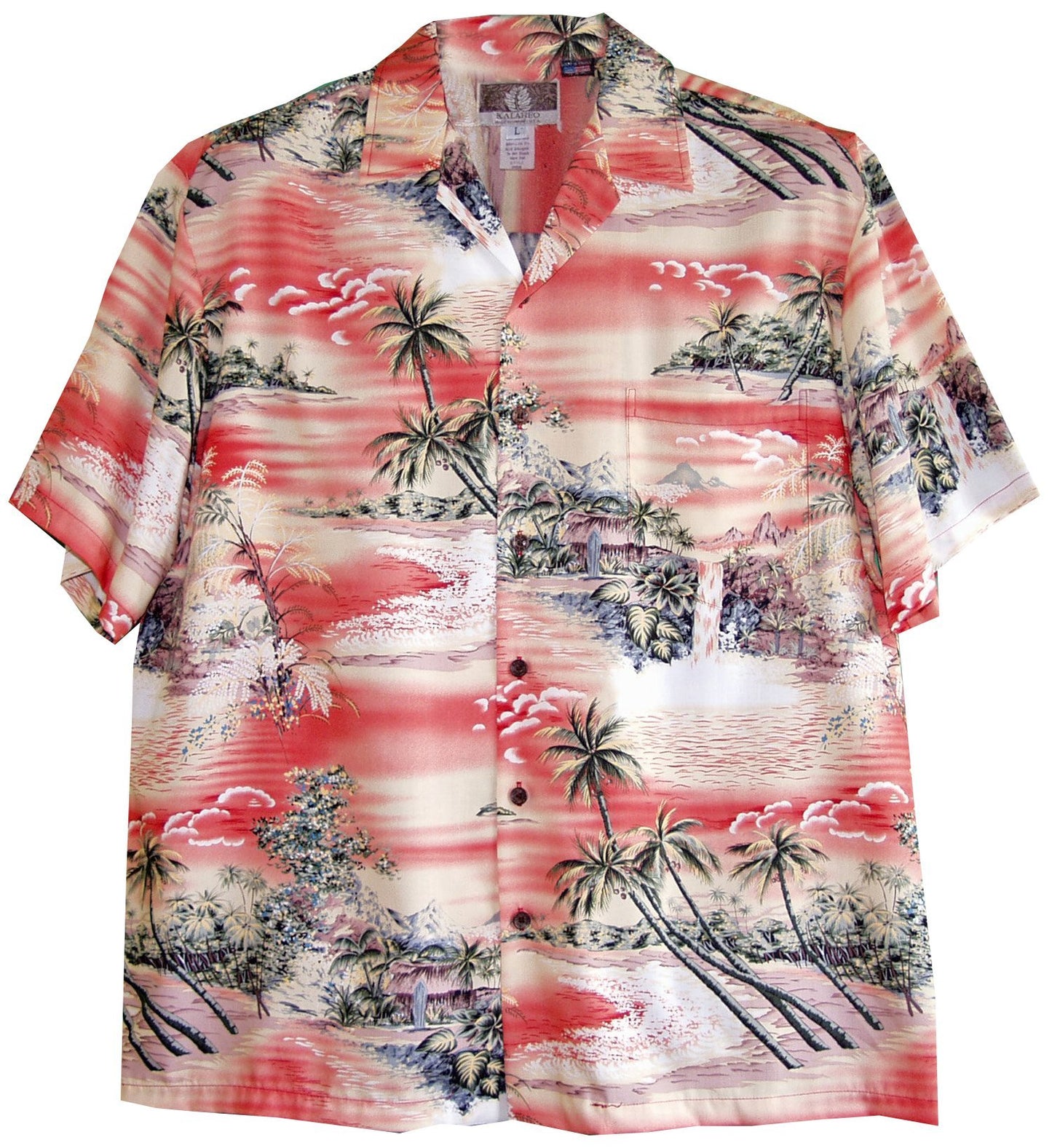 RJC Men's Paradise Island Surf Aloha Shirt