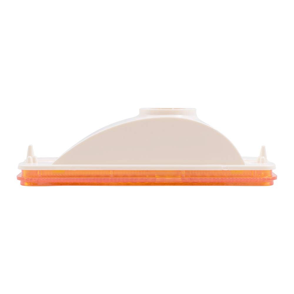 Park/Signal/Side Marker for 1975-1978 E-150 Econoline L=R Amber Lens for 1975-1978 E-250 Econoline 1975-1978 E-350 Econoline 1975-1977 F-100 1975-1977 F-150 1975-1977 F-250 1975-1977 F-350 D6TZ13200A