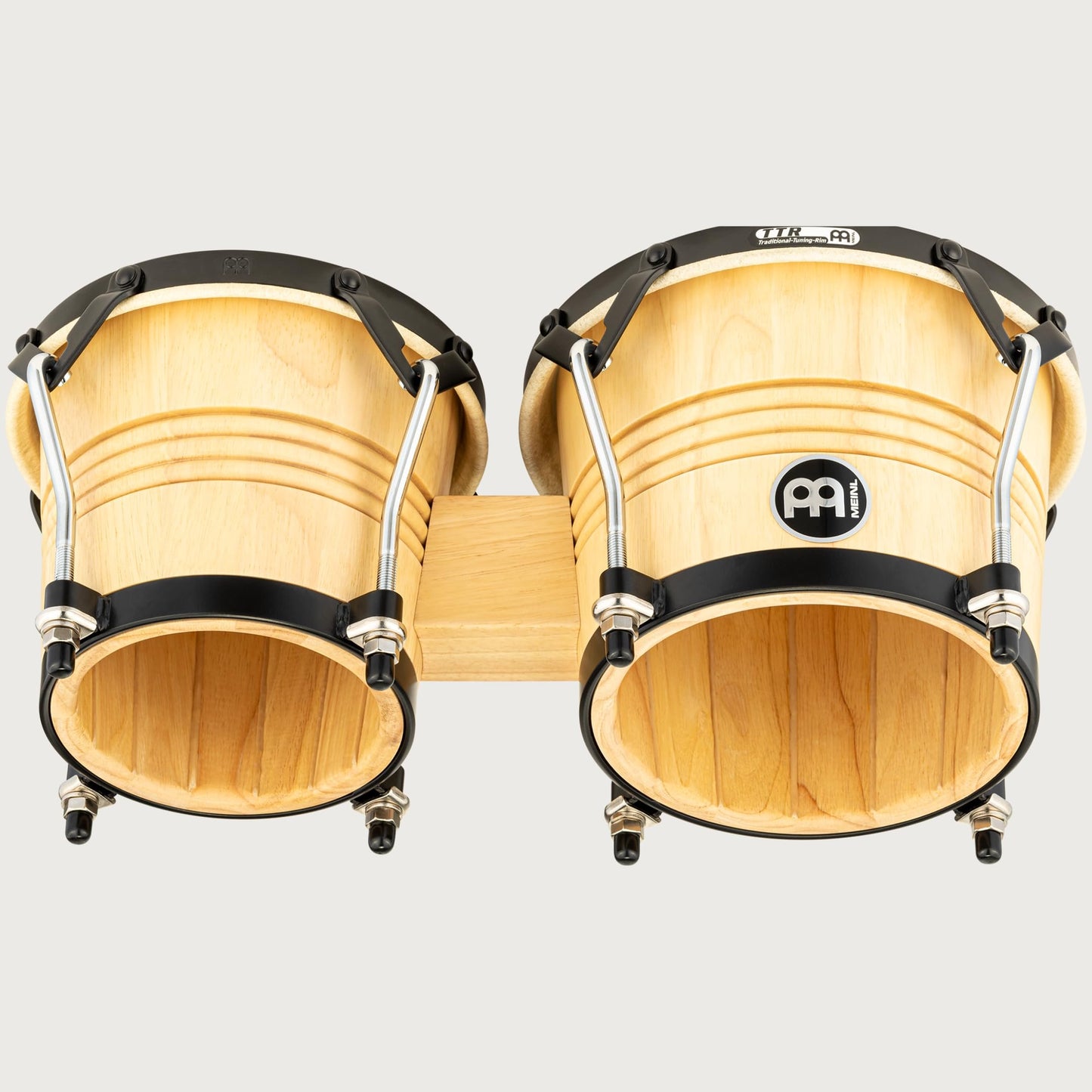 Meinl Percussion FWB190NT Marathon Free Ride Series Wood Bongo Set