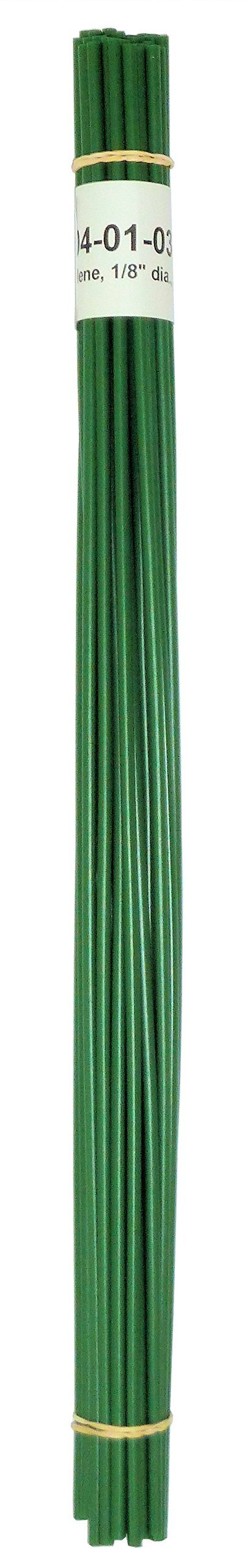 Polyvance Green Low Desnity Polyethylene (LDPE) Plastic Welding Rods, 1/8" Diameter, 30 Ft. for Canoes, Kayaks, Water Tanks