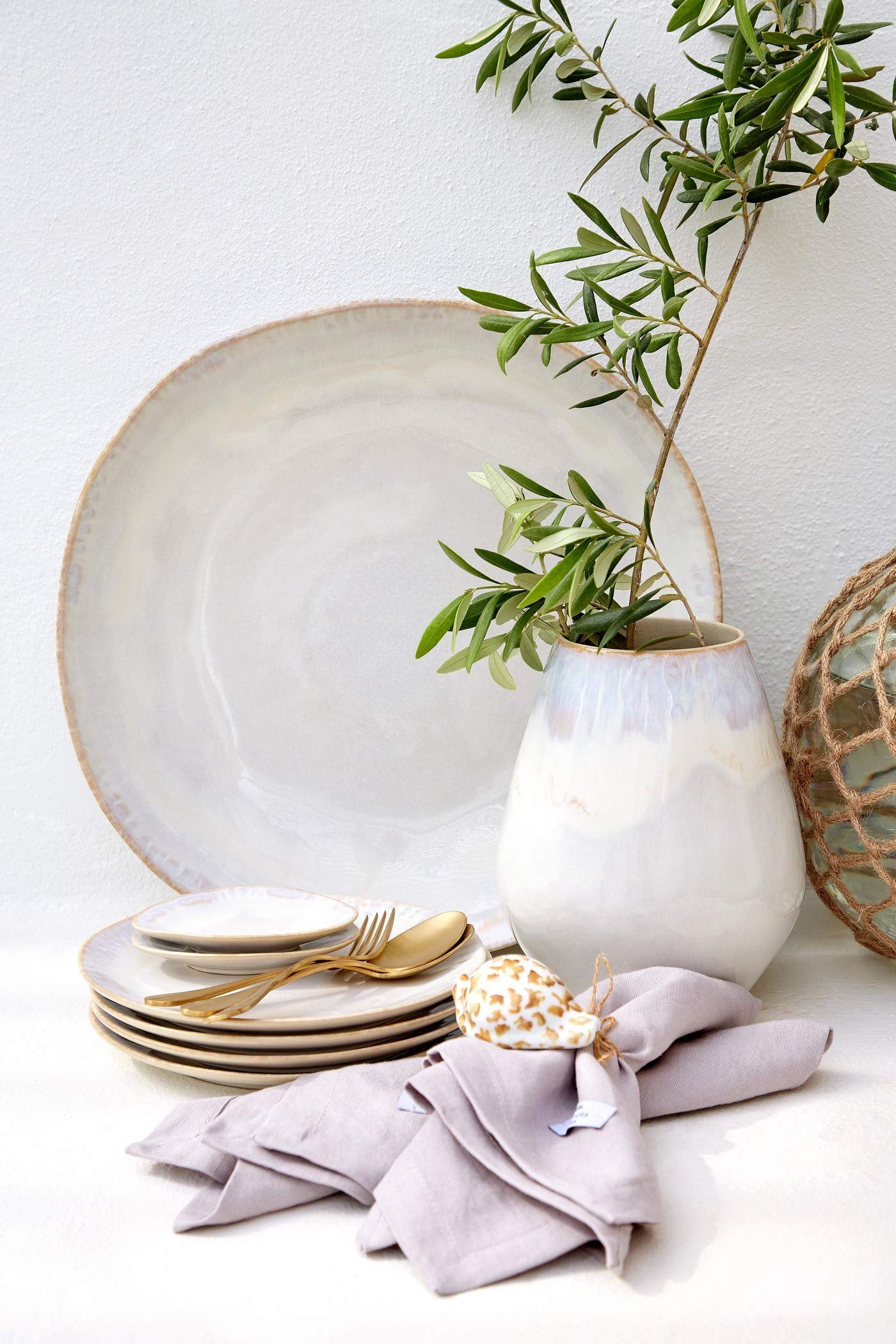 Costa Nova Stoneware Ceramic Brisa Collection Large Oval Platter