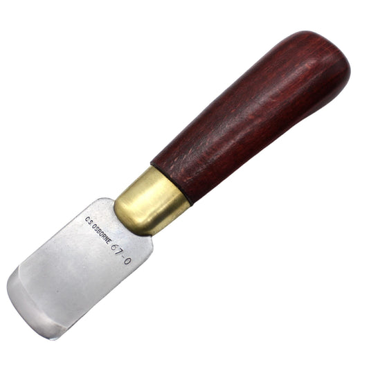 C.S. Osborne Leather & Skiving Knife #67-0 (2" Long Blade) Made in USA
