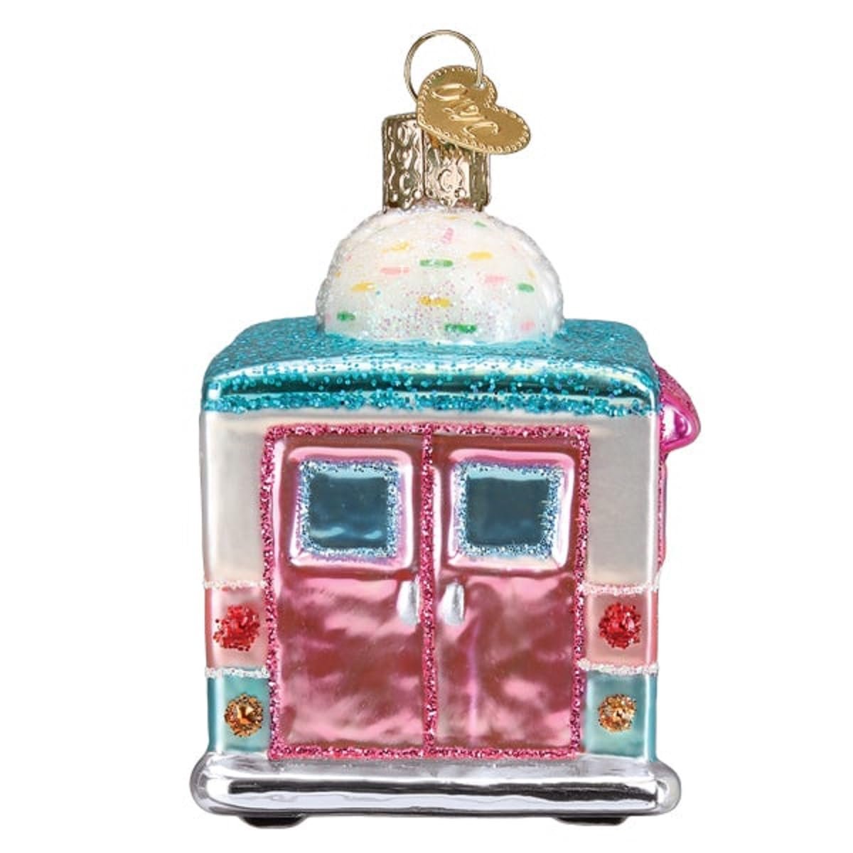 Old World Christmas Ornaments: Ice Cream Lover Gifts Glass Blown Ornaments for Christmas Tree