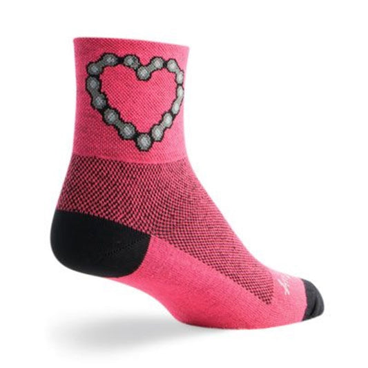 SockGuy Chain Luv Classic Cycling Socks