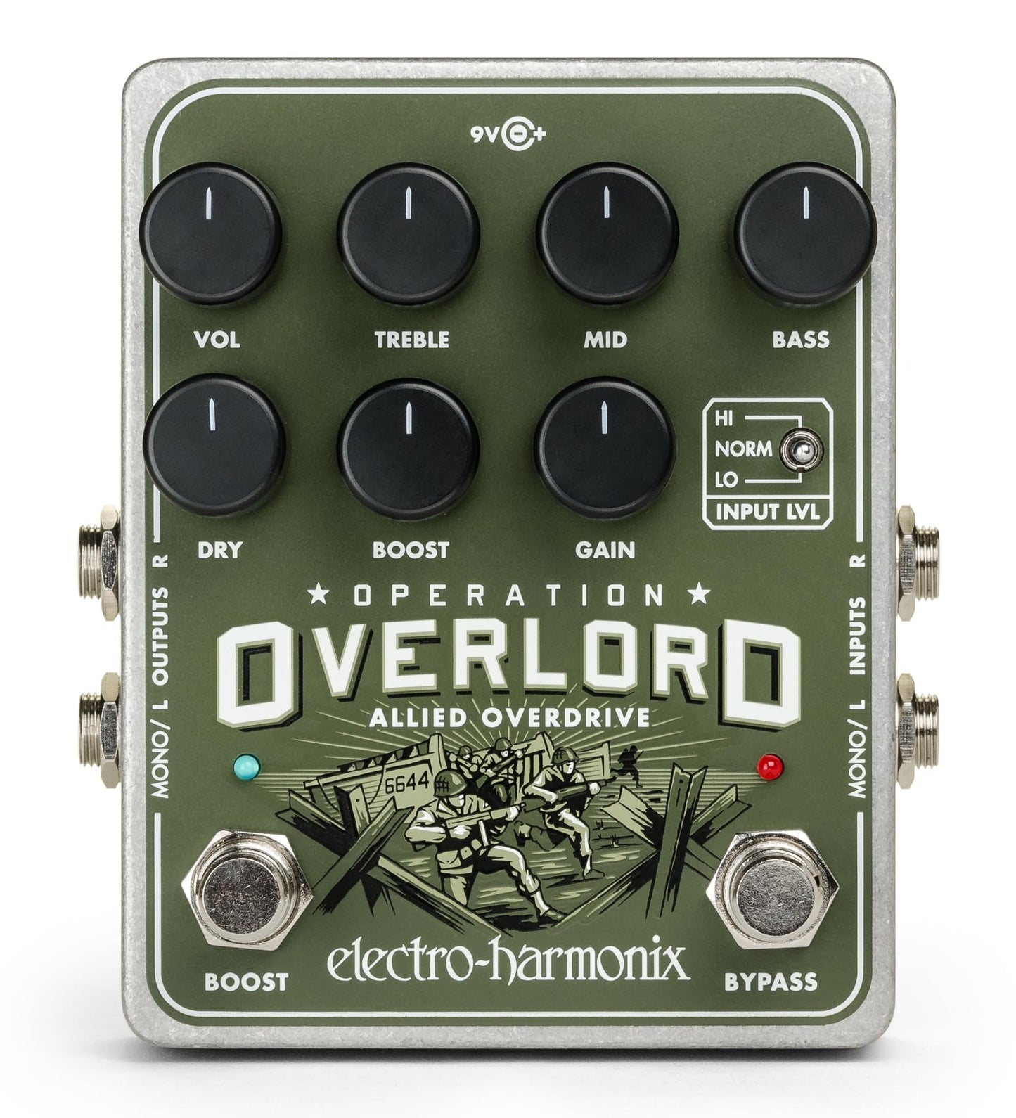 Electro-Harmonix Operation Overlord Allied Overdrive Pedal