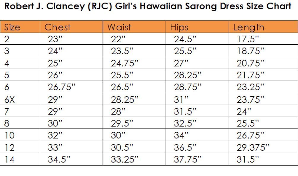 RJC Brand Hibiscus Pareo Girl's Hawaiian Sarong Dress Red 5