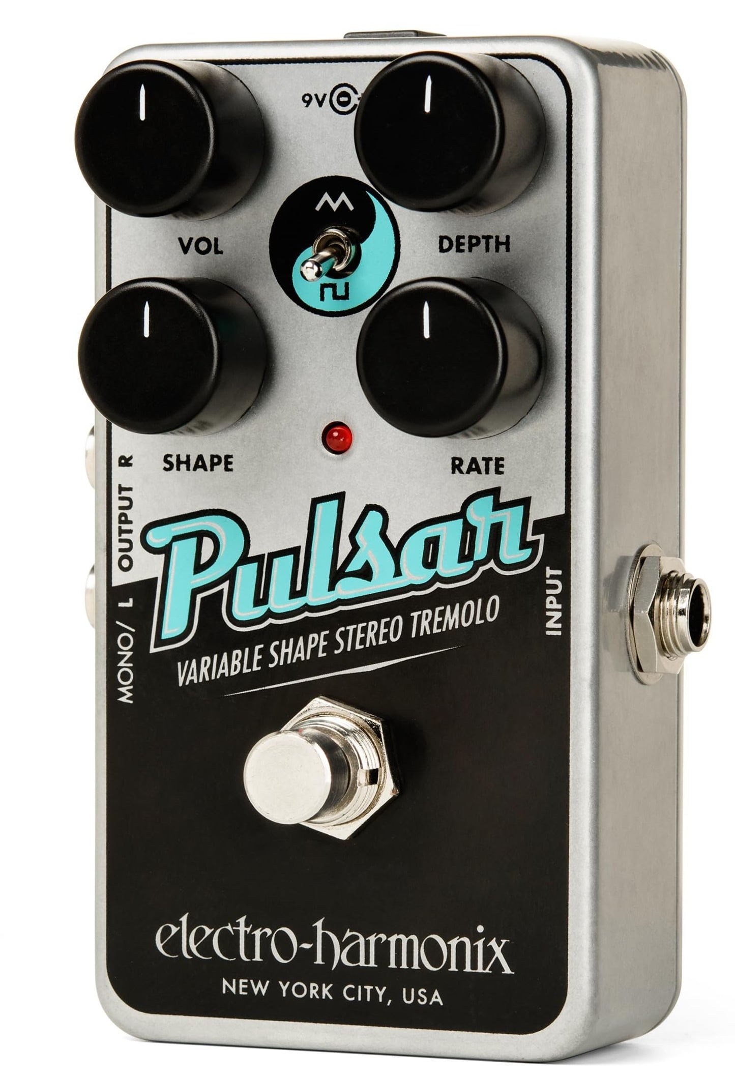 Electro-Harmonix Nano Pulsar Variable Shape Stereo Tremolo Pedal