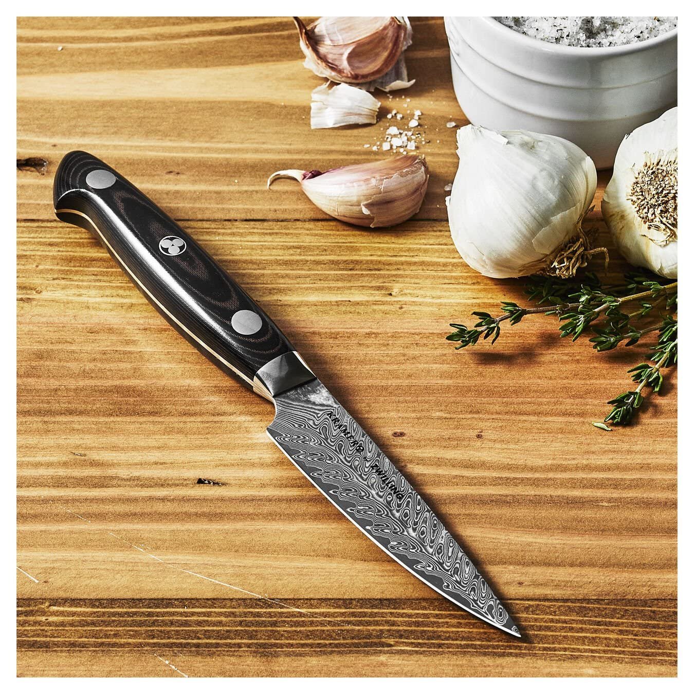 ZWILLING J.A. Henckels 34890-103 UROLINE Damascus Collection 3.5" Paring Knife